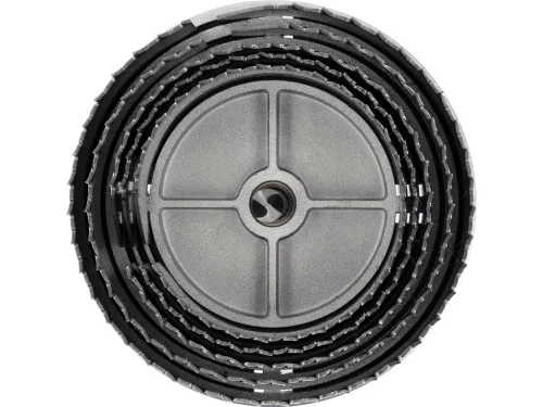 YATO YT-32600 Lyukfűrész fához központosító fúróval és felfogó tárcsával 68 - 100 mm 5 részes