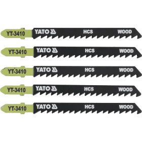   YATO YT-3410 Dekopírfűrészlap T6TPI 100/75 mm HCS (5 db/cs)