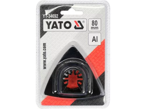 YATO YT-34692 Háromszög csiszolótalp multifunkciós géphez 80 mm alumínium
