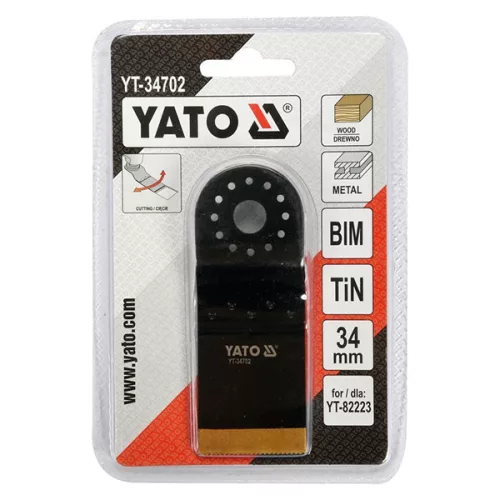 YATO YT-34702 Fűrészlap multifunkciós géphez 34 mm bimetál-titán-nitrid