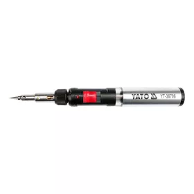  YATO YT-36706 Forrasztópáka készlet 7 részes, bután gáz üzemű (gáz nélkül) Piezo