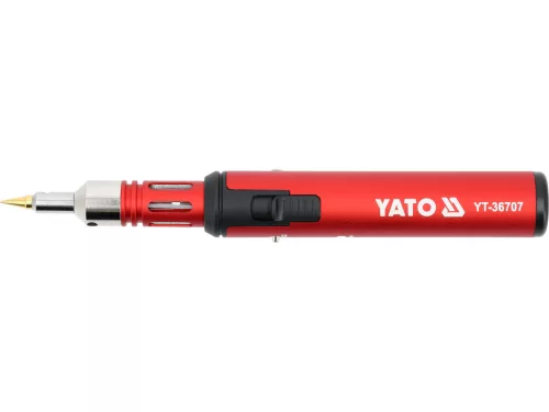 YATO YT-36707 Gázforrasztó pákakészlet 360 fokban használható