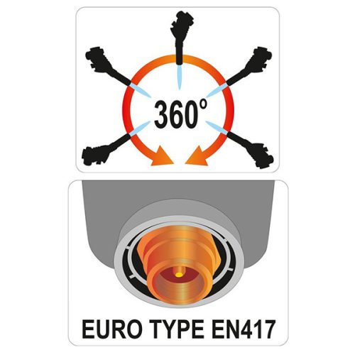 YATO YT-36720 Forrasztó lámpa piezo 1,7 kW