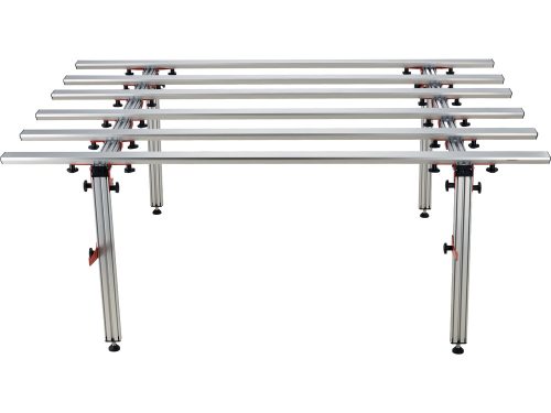 YATO YT-37100 Ősszecsukható állítható rácsos alumínium munkaasztal 1400 x 1800 mm