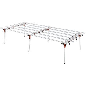   YATO YT-37101 Ősszecsukható állítható rácsos alumínium munkaasztal 1400 x 3600 mm