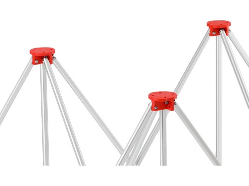 YATO YT-37110 Összecsukható alumínium munkaasztal 8 lábú 1660 x 600 x 730 mm Max 800 kg