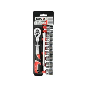   YATO YT-38683 Dugókulcs készlet 12 részes 3/8" 10-24 mm CrV