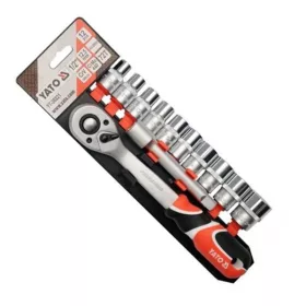   YATO YT-38821 Dugókulcs készlet 12 részes 1/2" 10-24 mm CrV