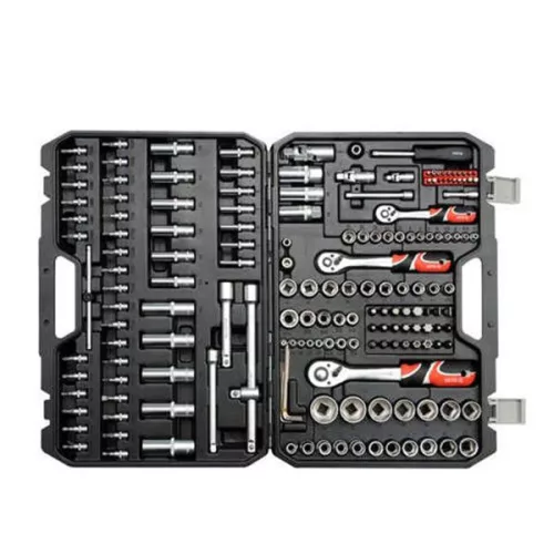 YATO YT-38931 Dugókulcs készlet 173 részes 1/4", 3/8", 1/2" CrV