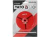 YATO YT-43919 Befogótalp és központosító fúróhegy volfrám - karbid bevonatos körkivágóhoz 33 - 103 mm