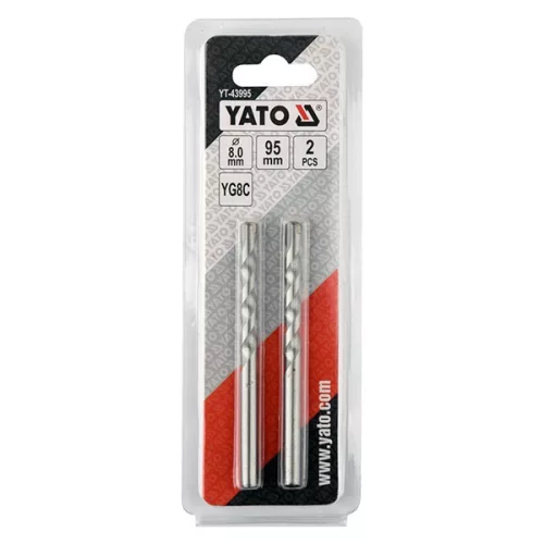 YATO YT-43995 Központosító fúró körkivágóhoz 8 x 95 mm (2 db/cs)
