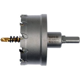 YATO YT-44071 Körkivágó 70 mm TCT bit befogással