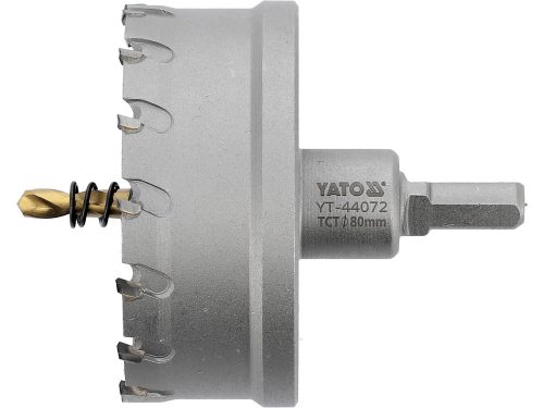 YATO YT-44072 Körkivágó 80 mm TCT bit befogással
