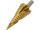 YATO YT-44748 Lépcsős fúró 4-32 mm HSS titán-nitrid