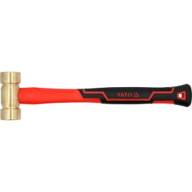YATO YT-45293 Sárgaréz kalapács 800 g üvegszálas nyél