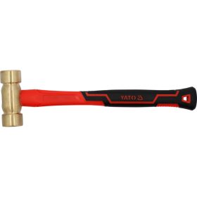 YATO YT-45294 Sárgaréz kalapács 1000 g üvegszálas nyél