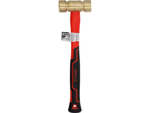 YATO YT-45294 Sárgaréz kalapács 1000 g üvegszálas nyél