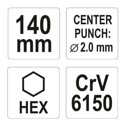 YATO YT-47152 Pontozó 2 x 140 mm