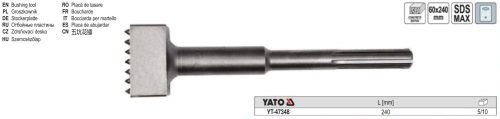 YATO YT-47348 Stokkoló 60 x 240 mm SDS-Max