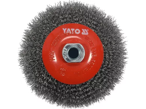YATO YT-47612 Döntött körkefe M14 125 mm inox