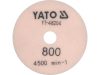 YATO YT-48204 Tépőzáras gyémánt csiszoló és polírozókorong 100 mm / P800 vizes/száraz