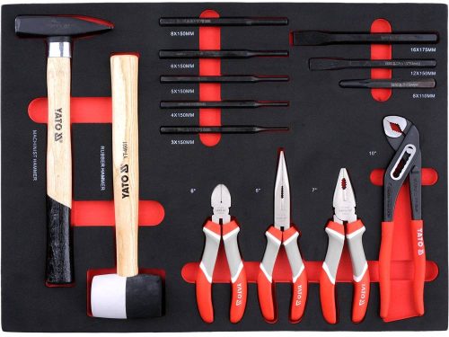 YATO YT-55290 Szerszámkocsi szerszámokkal 211 részes