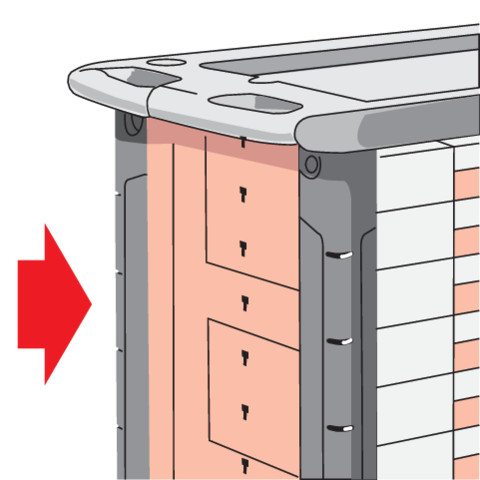 YATO YT-55293 Szerszámkocsi szerszámokkal 165 részes