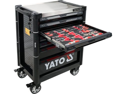 YATO YT-55308 Szerszámkocsi szerszámokkal 157 részes