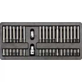 YATO YT-5538 Csavarozóbitek 40 részes (fiókbetét)