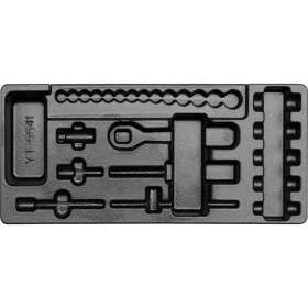   YATO YT-55411 Dugókulcs készlet 25 részes 1/4" 3,5-14 mm CrV (fiókbetét szerszám nélkül)