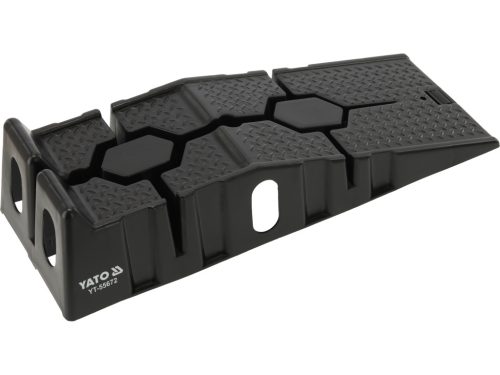YATO YT-55672 Autórámpa készlet PP műanyag teherbírás 2 x 1,5T (3T) fekete 2 db/csomag