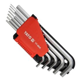   YATO YT-5835 Imbuszkulcs készlet 12 részes 1/16"-3/8" CrV