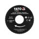 YATO YT-59145 Ráspolykorong sarokcsiszolóra fához 75 mm átmérő fogak a paláston