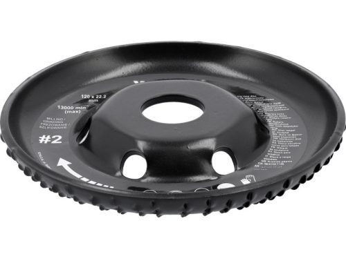 YATO YT-59156 Ráspolykorong közepes #2 125 x 22,2 mm