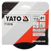 YATO YT-59166 Ráspolykorong durva #1 115 x 22,2 mm