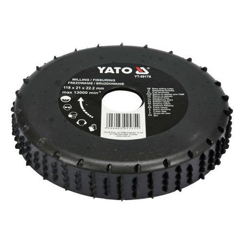 YATO YT-59176 Ráspolykorong 118 x 21 x 22,2 mm