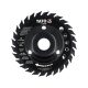 YATO YT-59190 Ráspoly és fűrészkorong sarokcsiszolóra fához 125 mm átmérő