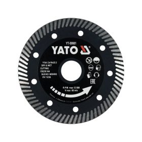   YATO YT-59981 Gyémánt vágókorong 115 x 1,3 x 10 x 22,2 mm turbó