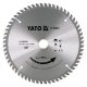 YATO YT-60907 Fűrésztárcsa alumíniumhoz 180 x 20 x 1,5 mm / 60T