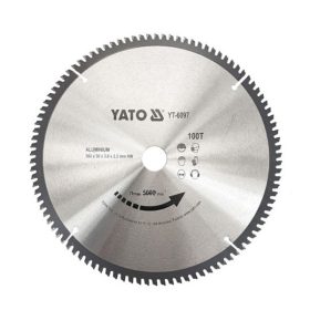  YATO YT-6097 Fűrésztárcsa alumíniumhoz 300 x 30 x 2,2 mm / 100T