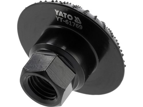 YATO YT-61769 Ráspolykorong sarokcsiszolóra félgömb forma 50 mm átmérő M14