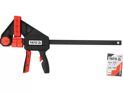 YATO YT-63881 Nagy teherbírású egykezes gyorsszorító 200mm - 270 kg