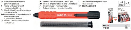 YATO YT-69281 Ácsceruza tölthető + 5db betét