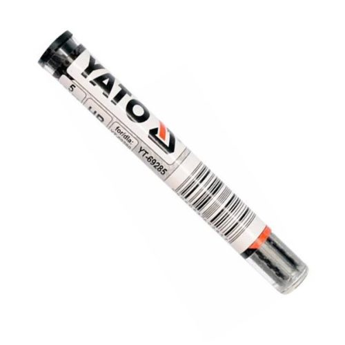 YATO YT-69285 Ácsceruza grafit betét szürke HB (5 db/cs)