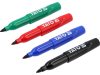 YATO YT-69311 72 db - os mini műszaki jelölőfilc készlet fekete - zöld - kék - piros