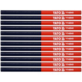 YATO YT-69940 Ácsceruza kék-piros (12 db/csomag)