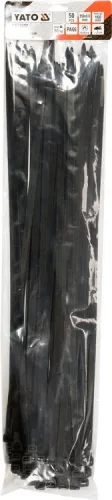YATO YT-70657 Kábelkötegelő fekete 550 x 9,0 mm (50 db/cs)