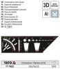 YATO YT-70825 3D derékszög Alumínium 150 x 70 x 215 mm