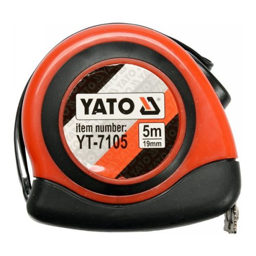 YATO YT-7105 Mérőszalag 5 m x 19 mm, mágneses, nylon bevonatú