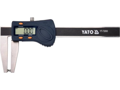 YATO YT-72093 Digitális féktárcsa vastagság mérő 0-70 mm inox